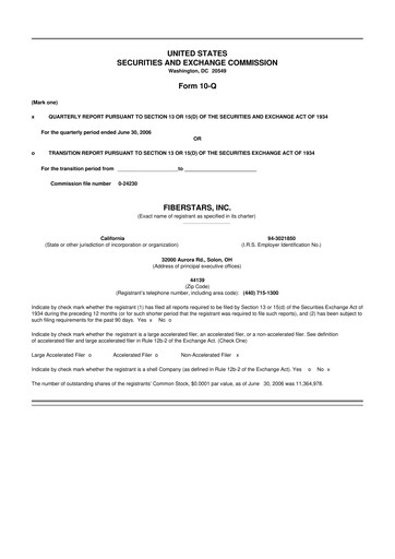 Miniature Energy Focus 10-Q Rapport trimestriel  