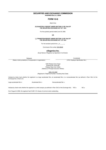 Miniature OPKO Health
 10-Q Rapport trimestriel  