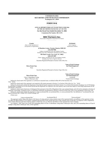 Thumbnail Stagwell 10-K Annual Report 