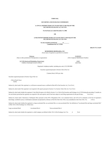 Thumbnail AIM ImmunoTech
 10-K Annual Report 