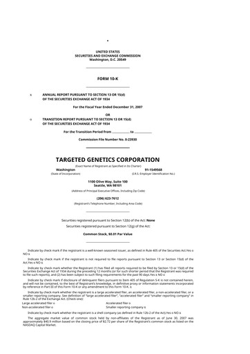 Vorschaubild Armata Pharmaceuticals 10-K Jahresbericht 