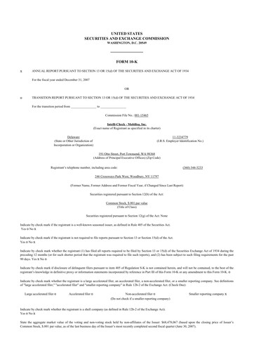 Thumbnail Intellicheck 10-K Annual Report 