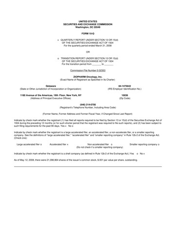 Thumbnail Alaunos Therapeutics 10-Q Quarterly Report FY 