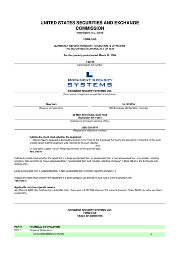 Vorschaubild DSS, Inc. (Document Security Systems) 10-Q Quartalsbericht  