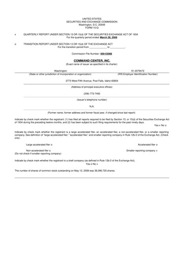 Thumbnail HireQuest 10-Q Quarterly Report FY 