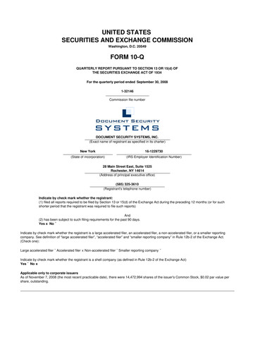 Vorschaubild DSS, Inc. (Document Security Systems) 10-Q Quartalsbericht  