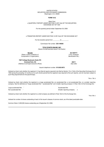 Thumbnail Workhorse Group
 10-Q Quarterly Report FY 