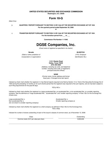 Vorschaubild Envela Corporation 10-Q Quartalsbericht  