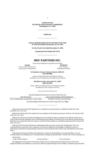 Thumbnail Stagwell 10-K Annual Report 