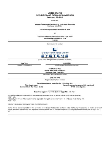 Vorschaubild DSS, Inc. (Document Security Systems) 10-K Jahresbericht 