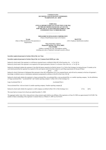 Vorschaubild Cytosorbents 10-K Jahresbericht 