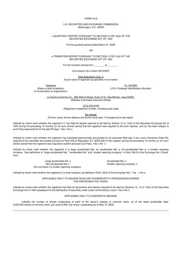 Miniature Aadi Bioscience 10-Q Rapport trimestriel  