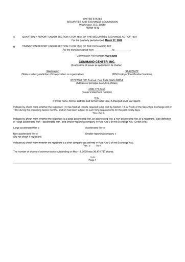 Thumbnail HireQuest 10-Q Quarterly Report FY 