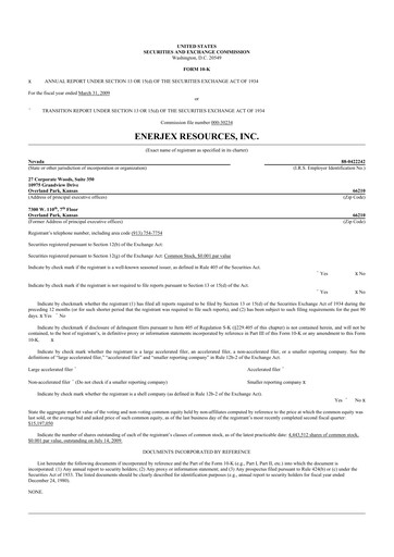 Thumbnail AgEagle Aerial Systems
 10-K Annual Report 