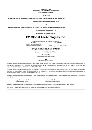 Thumbnail Heritage Global 10-Q Quarterly Report FY 