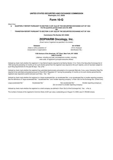 Thumbnail Alaunos Therapeutics 10-Q Quarterly Report FY 