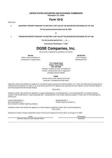 Vorschaubild Envela Corporation 10-Q Quartalsbericht  