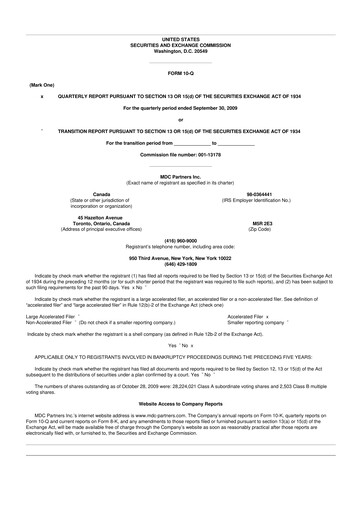 Thumbnail Stagwell 10-Q Quarterly Report FY 