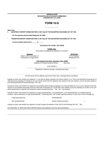 Vorschaubild Xtant Medical 10-Q Quartalsbericht  