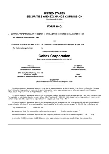 Thumbnail Enovis 10-Q Quarterly Report FY 