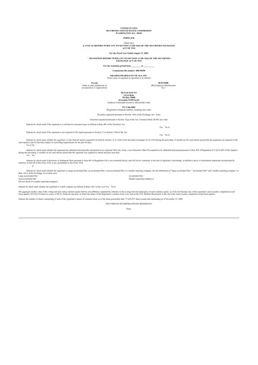 Vorschaubild Oramed Pharmaceuticals 10-K Jahresbericht 