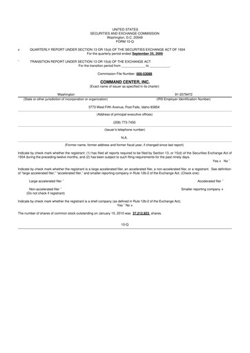 Thumbnail HireQuest 10-Q Quarterly Report FY 