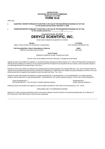 Thumbnail Research Solutions 10-Q Quarterly Report FY 