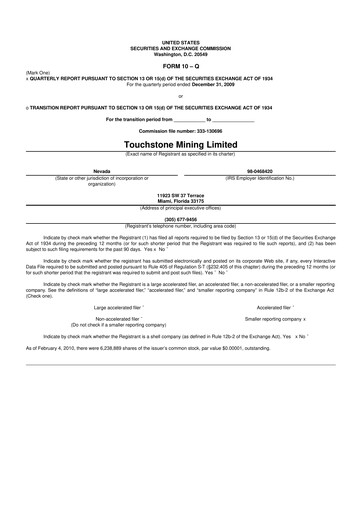 Thumbnail 22nd Century Group
 10-Q Quarterly Report FY 