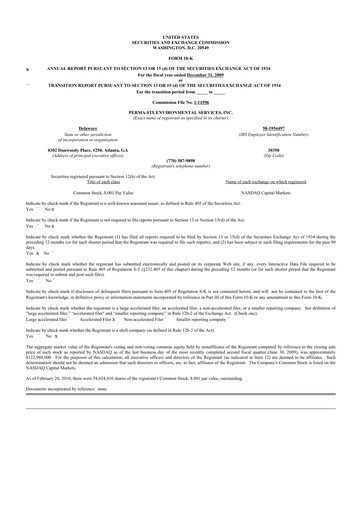 Thumbnail Perma-Fix Environmental Services 10-K Annual Report 