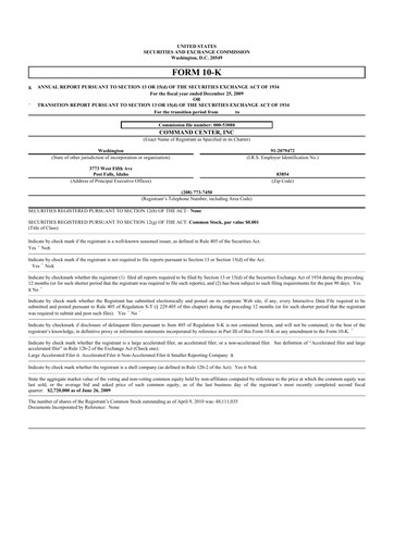 Miniature HireQuest 10-K Rapport annuel 