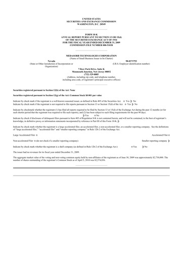 Vorschaubild Cytosorbents 10-K Jahresbericht 