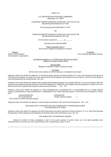 Thumbnail The ONE Group Hospitality 10-Q Quarterly Report FY 