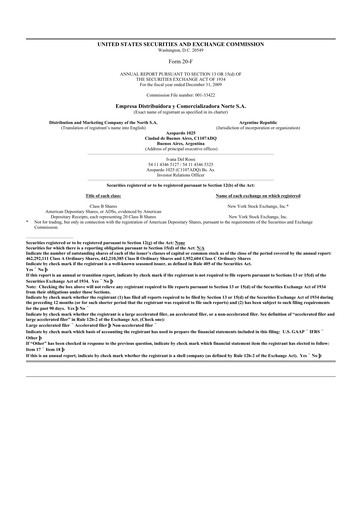 Vorschaubild edenor 20-F Jahresbericht 