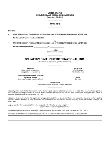 Thumbnail Mativ Holdings 10-Q Quarterly Report FY 