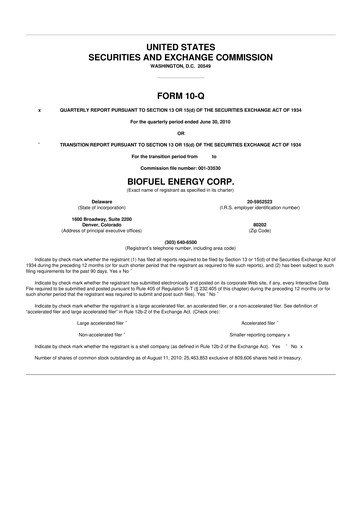 Miniature Green Brick Partners
 10-Q Rapport trimestriel  