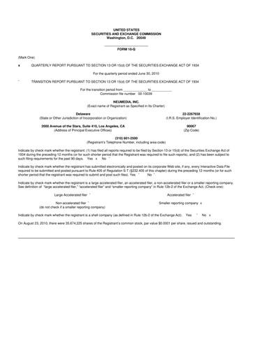 Miniature Digital Turbine
 10-Q Rapport trimestriel  