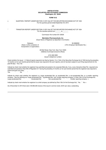 Thumbnail TG Therapeutics 10-Q Quarterly Report FY 