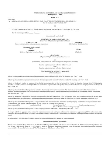 Thumbnail Kulicke and Soffa Industries 10-K Annual Report 