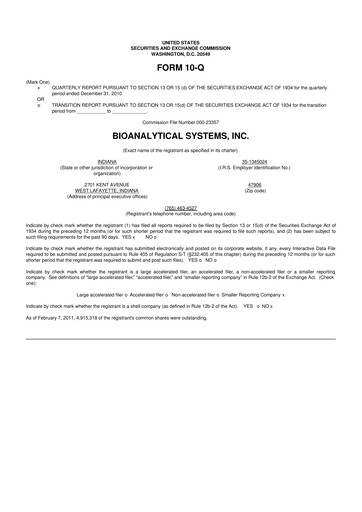 Miniature Inotiv 10-Q Rapport trimestriel  