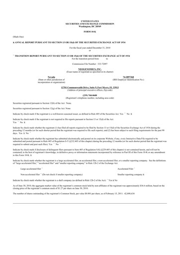 Thumbnail NeoGenomics
 10-K Annual Report 