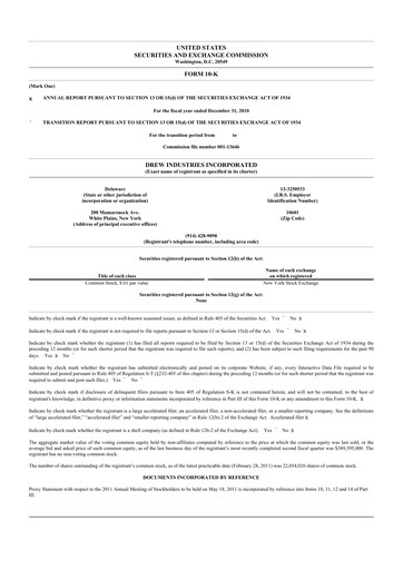 Thumbnail LCI Industries
 10-K Annual Report 