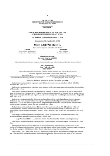 Thumbnail Stagwell 10-K Annual Report 