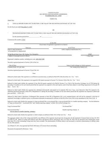 Vorschaubild iCAD 10-K Jahresbericht 