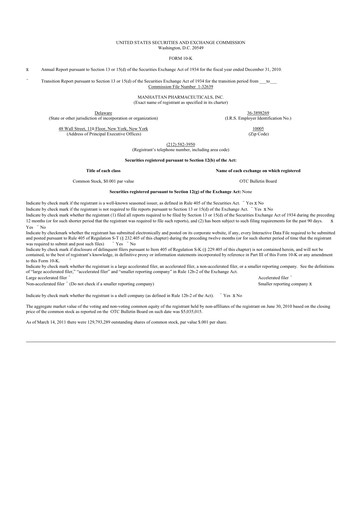 Thumbnail TG Therapeutics 10-K Annual Report 