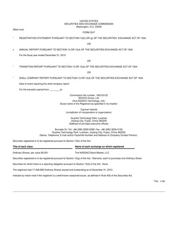 Vorschaubild TROOPS, Inc. 20-F Jahresbericht 