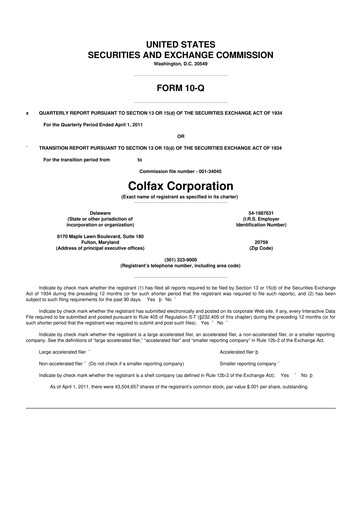 Thumbnail Enovis 10-Q Quarterly Report FY 