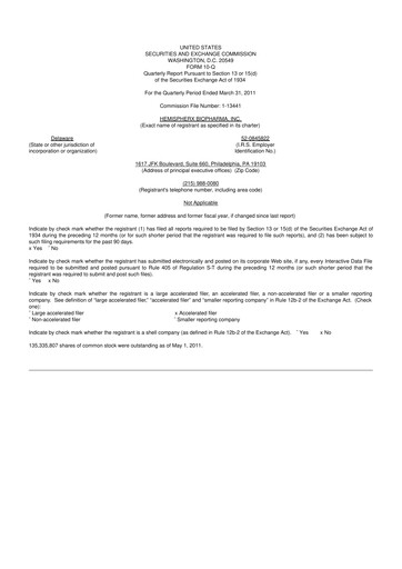 Thumbnail AIM ImmunoTech
 10-Q Quarterly Report FY 