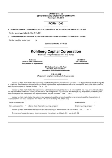 Vorschaubild BCP Investment Corporation 10-Q Quartalsbericht  