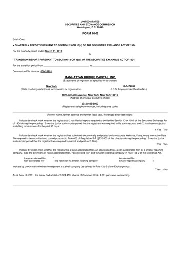 Thumbnail Manhattan Bridge Capital
 10-Q Quarterly Report FY 