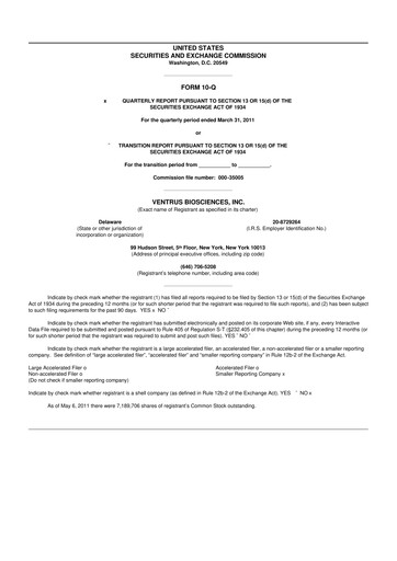 Thumbnail Assembly Biosciences 10-Q Quarterly Report FY 